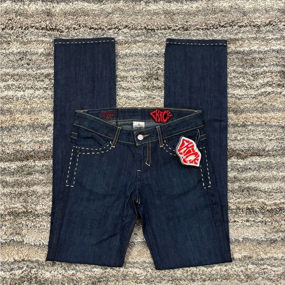 Y2K Low Rise Jeans Sz 25 NWT | Chick By Nicky Hilton Low Rise Mini Bootcut Jeans - Picture 5 of 16